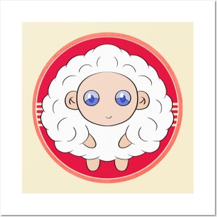 Funny sheep Posters and Art